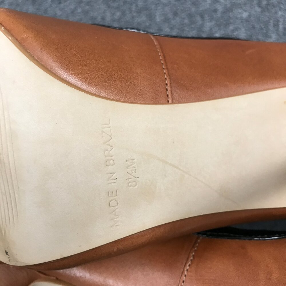Steven by Steve Madden Aftrdark Brown Leather Stiletto Pumps High Heels Sz 8.5 - Picture 9 of 10